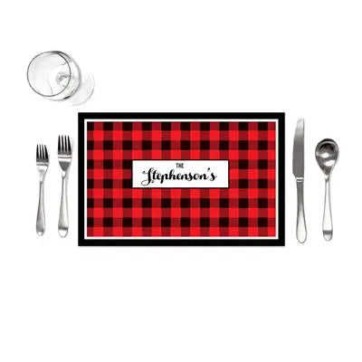 Red Flannel Placemats