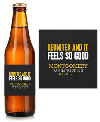 Reunited Beer Label