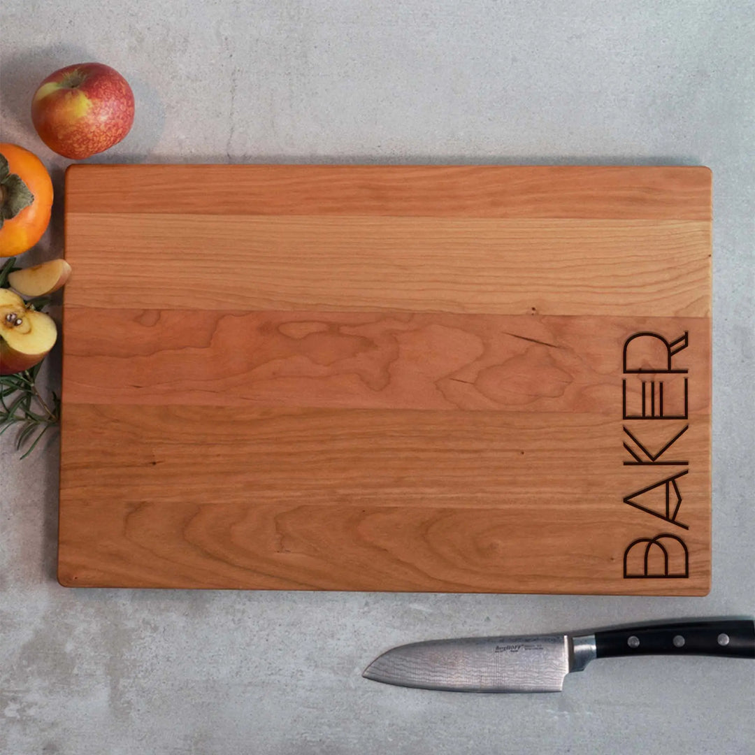 Rising Family Name Cutting Board