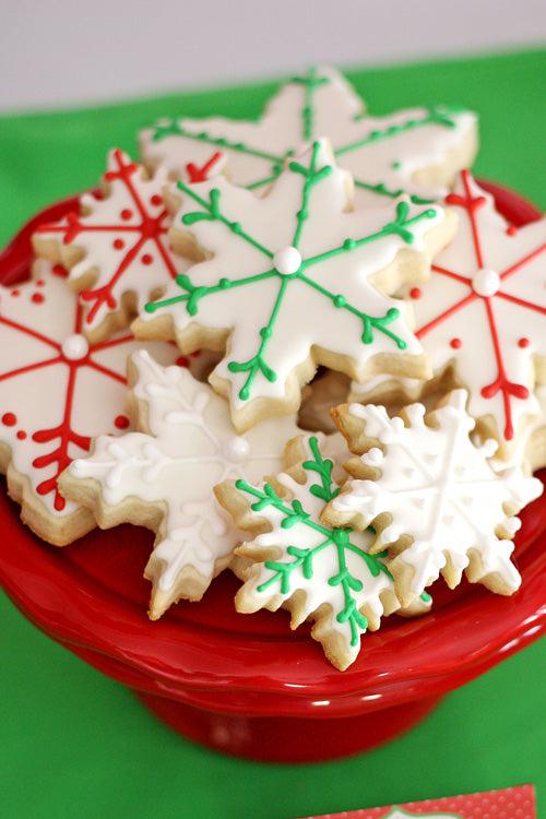 Snowflake-cookies