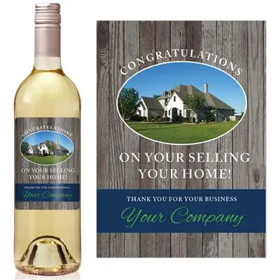 Sold Home Broker Wine Label