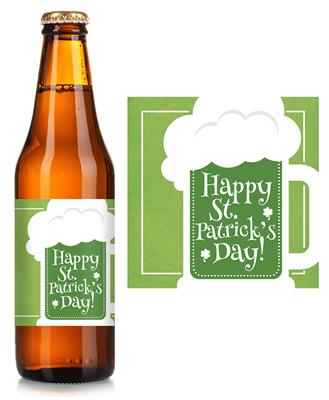 St. Patrick's Day Beer Label