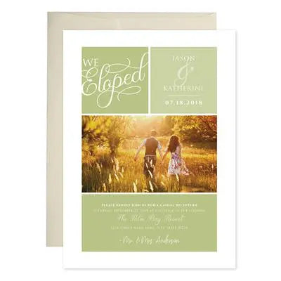 Sunrise Elopement Invitations