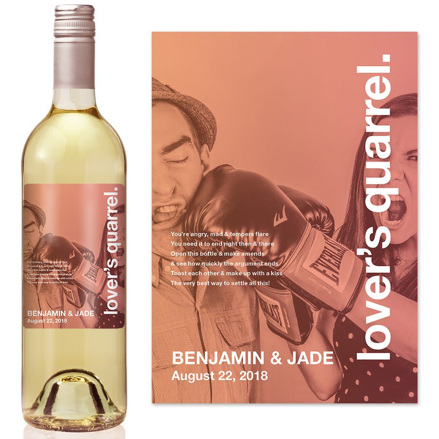 Swiss Pic Lovers Quarrel Milestone Wine Label