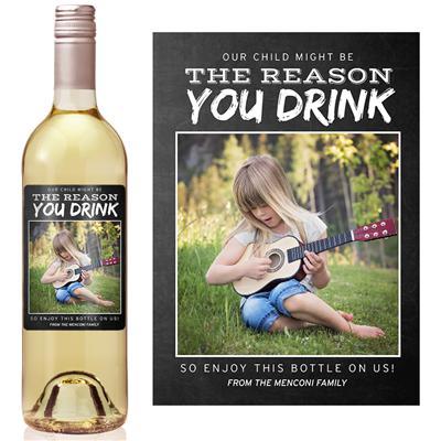 Teacher Appreciation Gift Wine Label