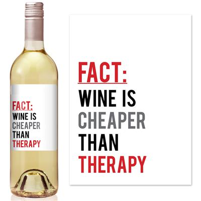 Therapy Wine Label
