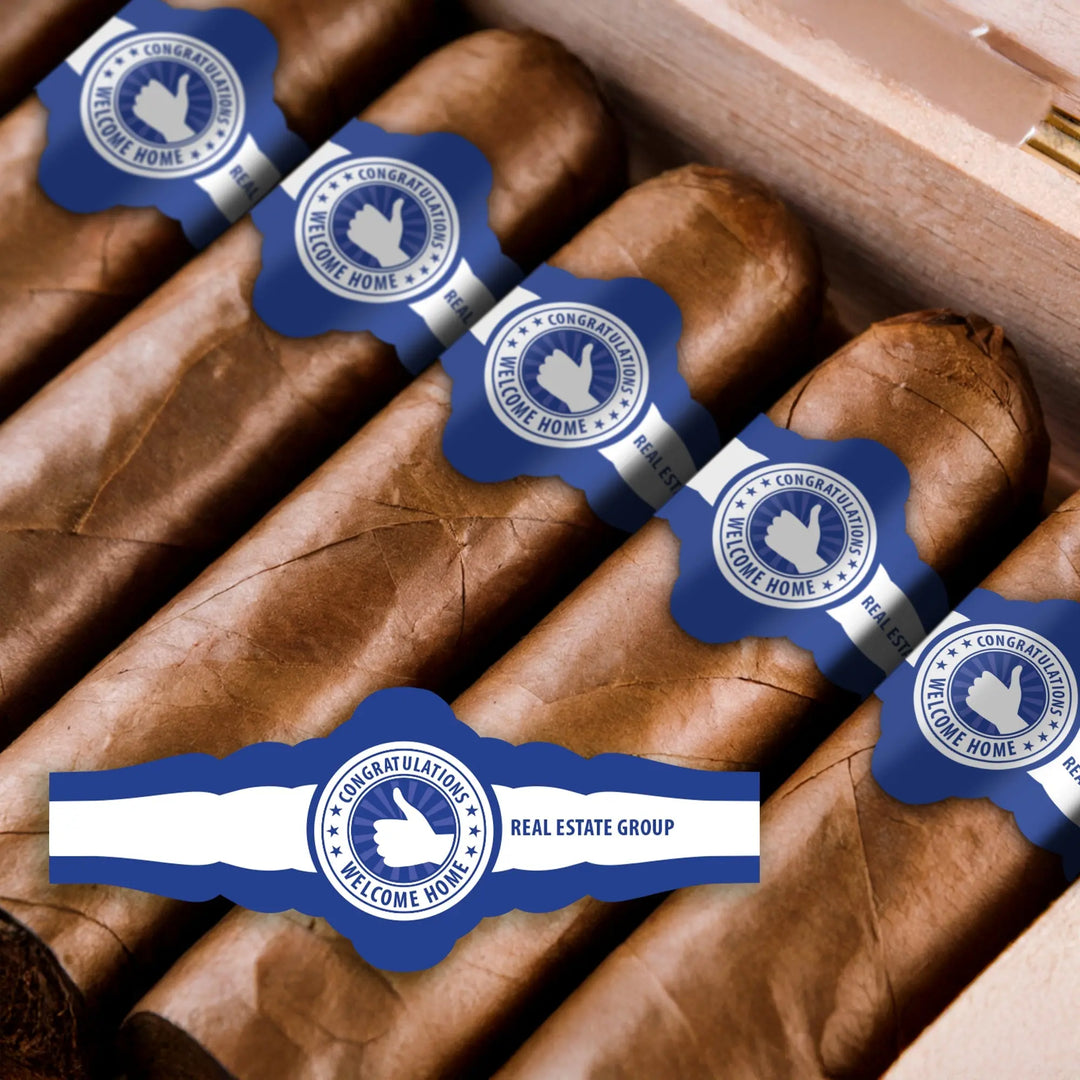 Thumbs Up Business Cigar Bands - iCustomLabel