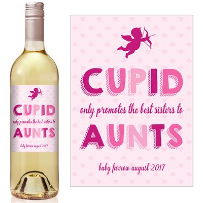 Valentine Baby Promoted Wine Label