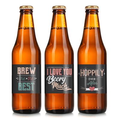 Valentine Brew Beer Label Set