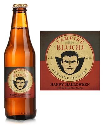 Vampire Beer Label