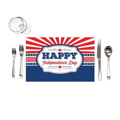 Vibrant July 4th Placemats