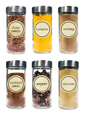 Vintage Spice Labels