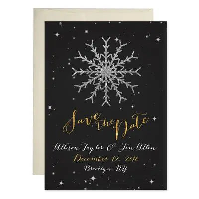 Winter Sparkle Save The Date