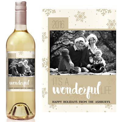 Wonderful Life Wine Label
