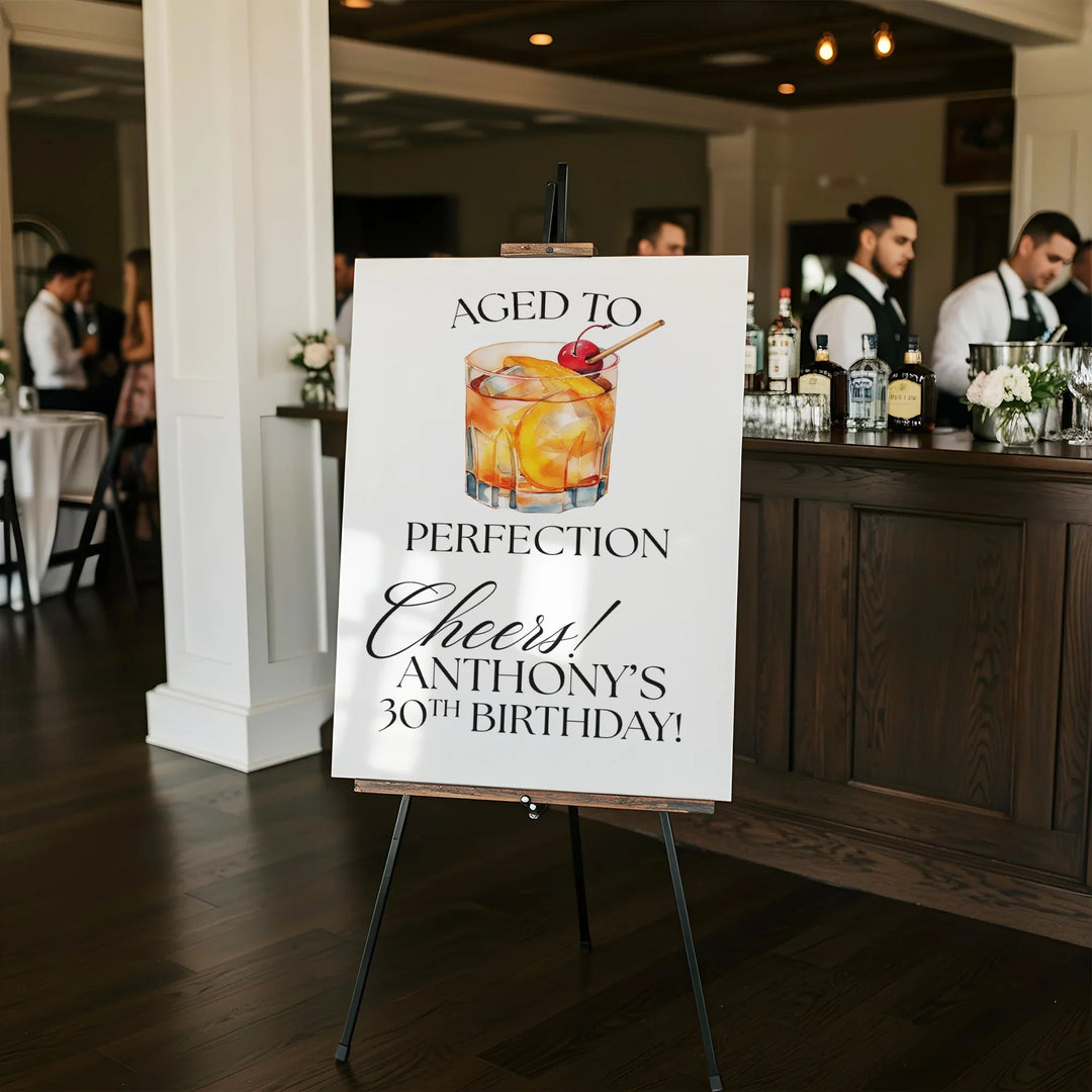 aged-to-perfection-birthday-sign-icustomlabel-2 - iCustomLabel
