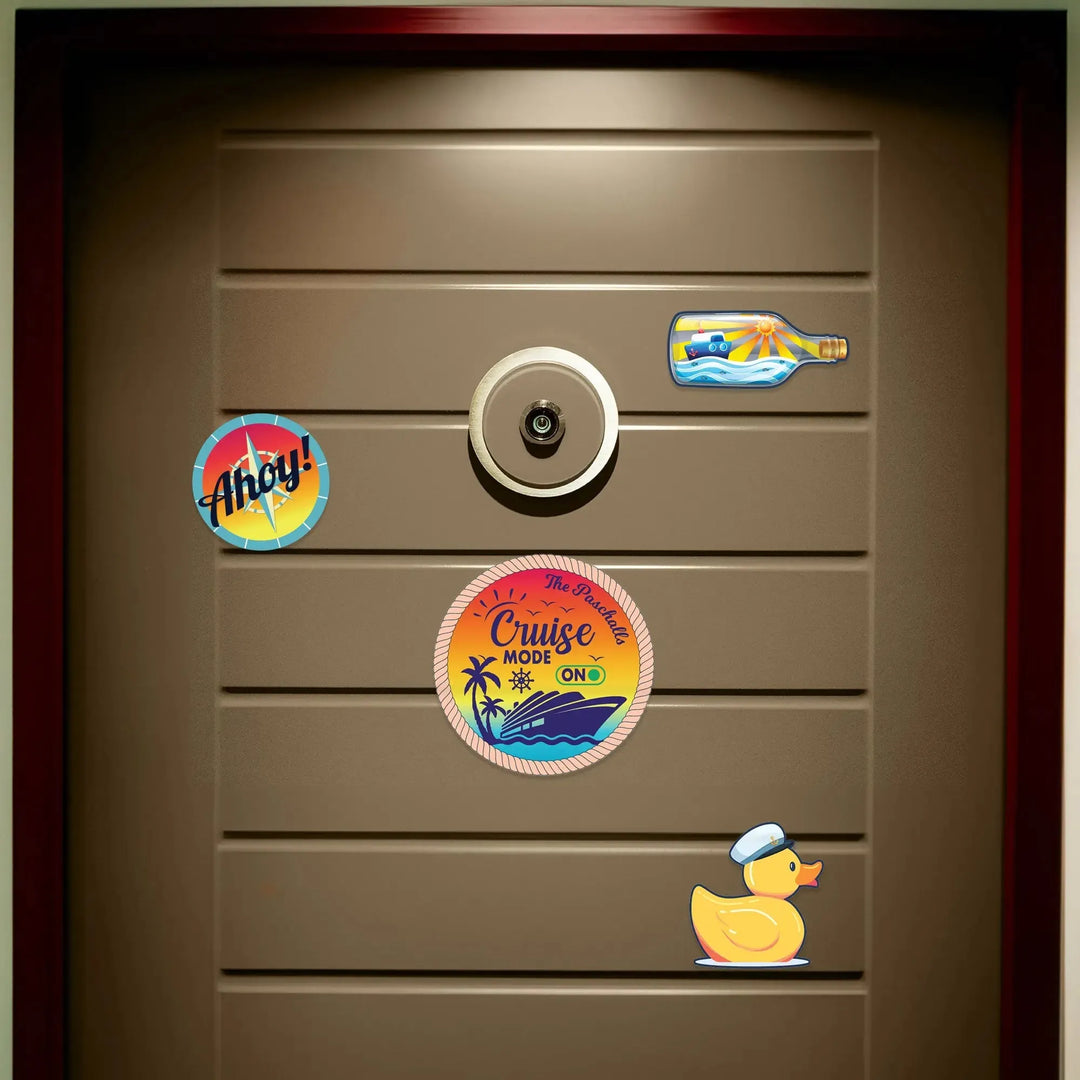 Ahoy Family Cruise Magnets - iCustomLabel