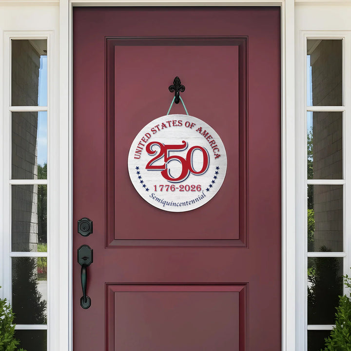 america-250-years-house-front-door-sign-icustomlabel-2 - iCustomLabel