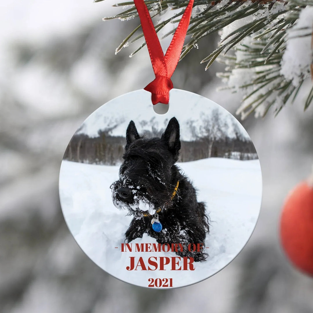 Animal Memorial Christmas Ornament - iCustomLabel