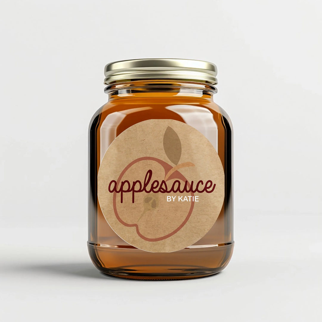 Applesauce Canning Labels - iCustomLabel