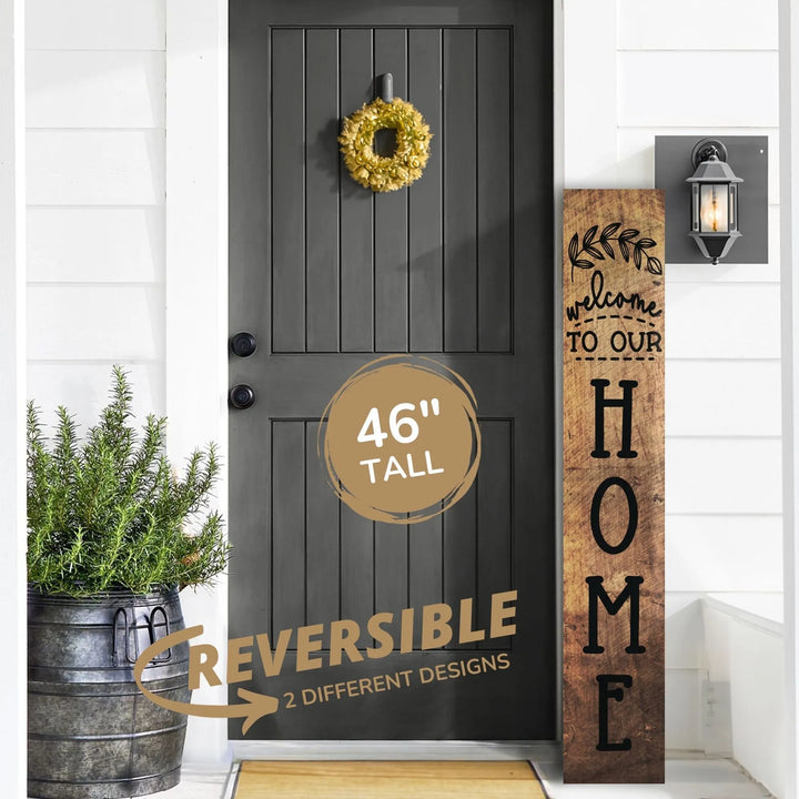 Arrow Sweet Home Porch Leaner Welcome Sign - iCustomLabel