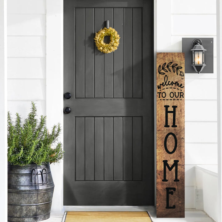 Arrow Sweet Home Porch Leaner Welcome Sign - iCustomLabel