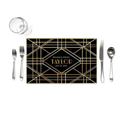 Art Deco Placemats - iCustomLabel