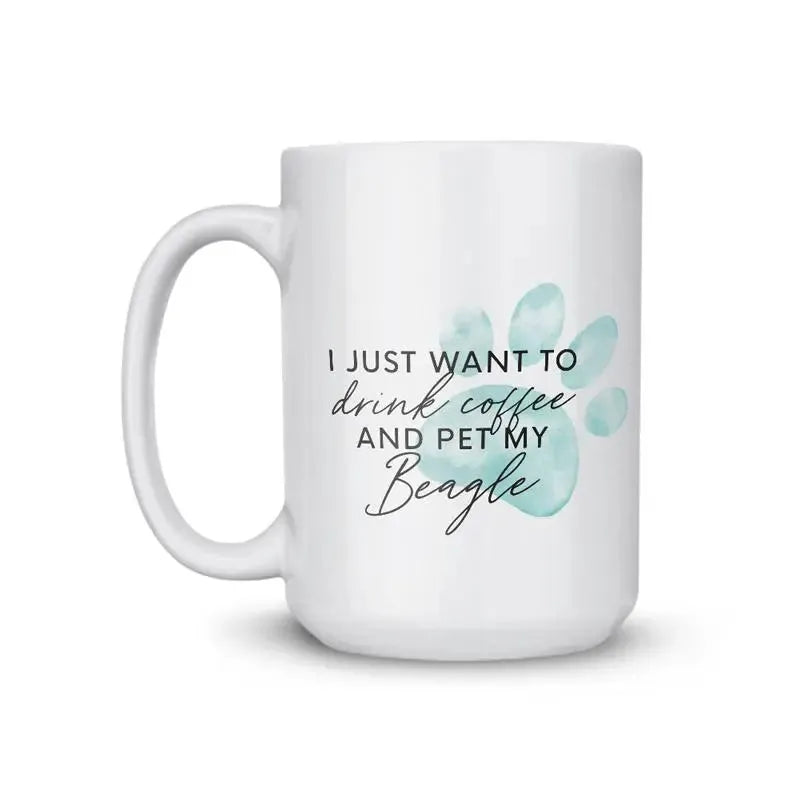 Beagle Pet Dog Coffee Mug - iCustomLabel