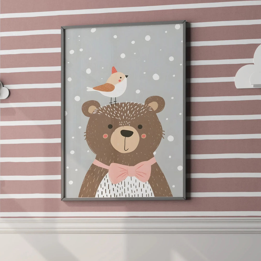 bear-with-bird-nursery-poster-icustomlabel-4 - iCustomLabel