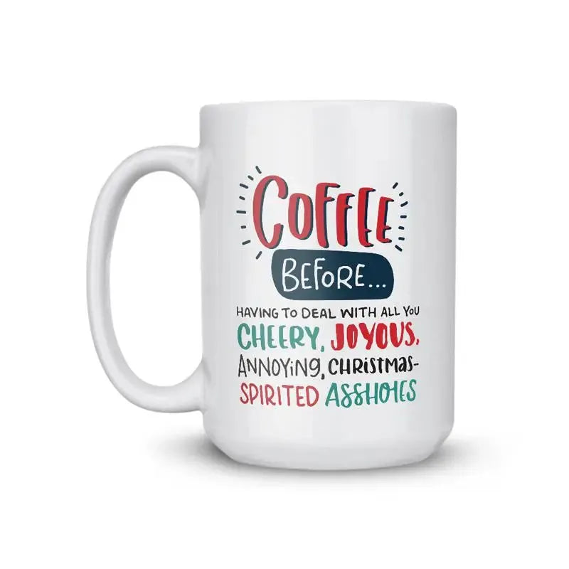 Before Christmas Coffee Mug - iCustomLabel