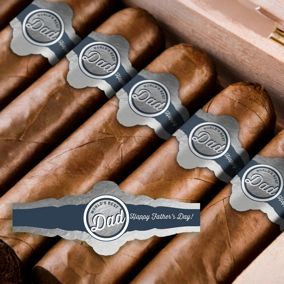 Best Dad Cigar Bands - iCustomLabel