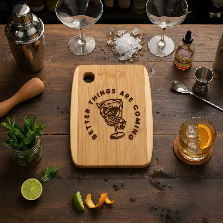 Better Things Bar Bamboo Cutting Board