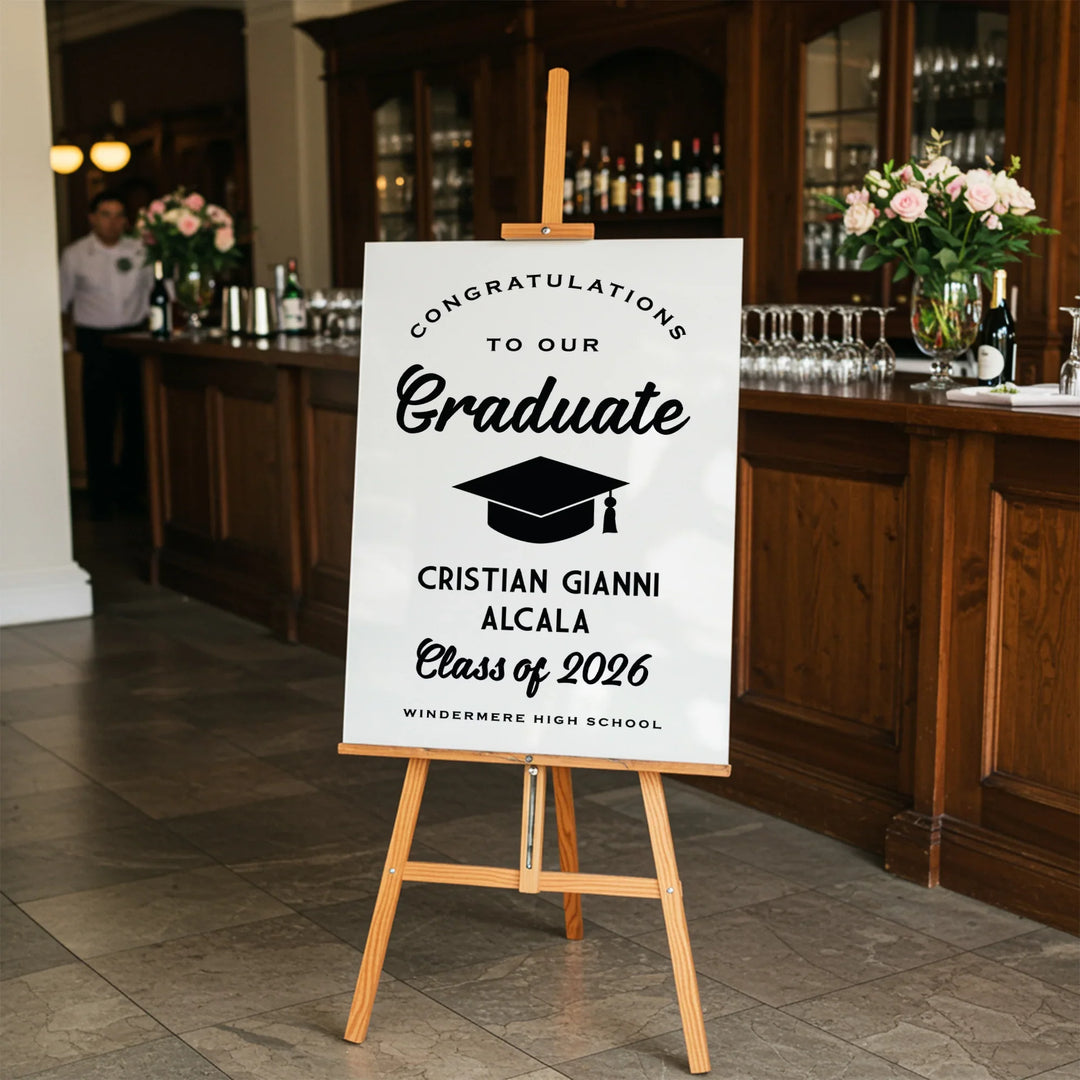 big-cap-custom-graduation-sign-icustomlabel-2 - iCustomLabel