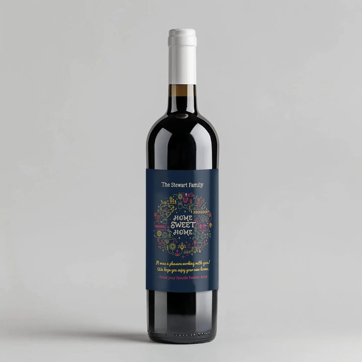 Birds Broker Wine Label - iCustomLabel