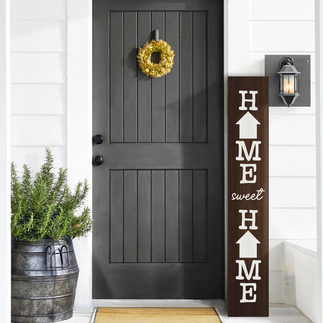 Bless Our Home Porch Leaner Welcome Sign - iCustomLabel