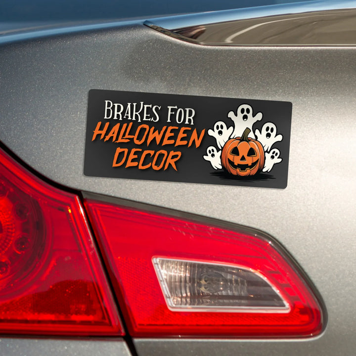 Brakes Halloween Magnet Bumper Sticker