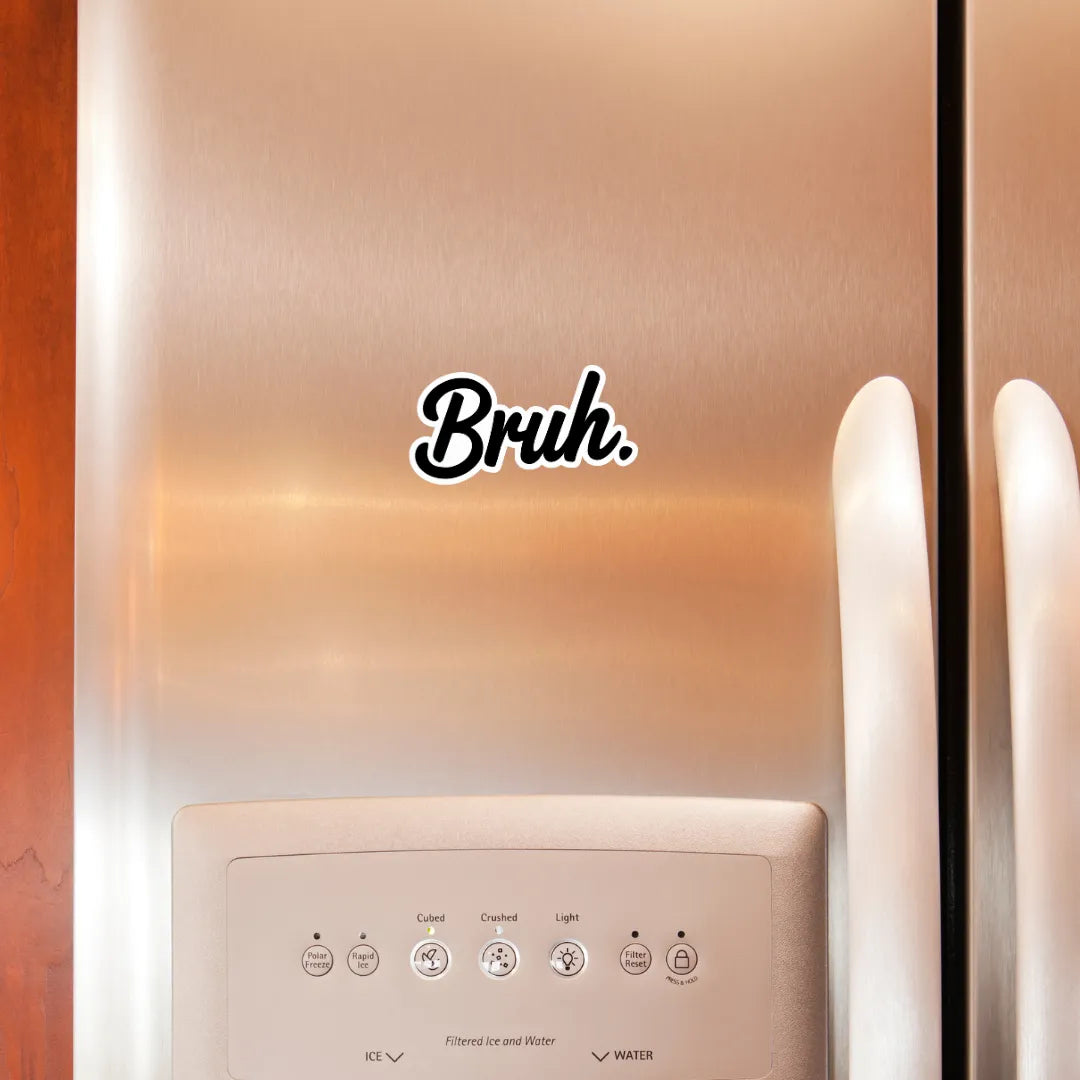 Bruh Fridge Magnet - iCustomLabel
