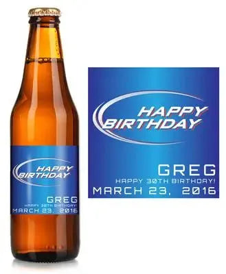 Bud Light Birthday Beer Label - iCustomLabel