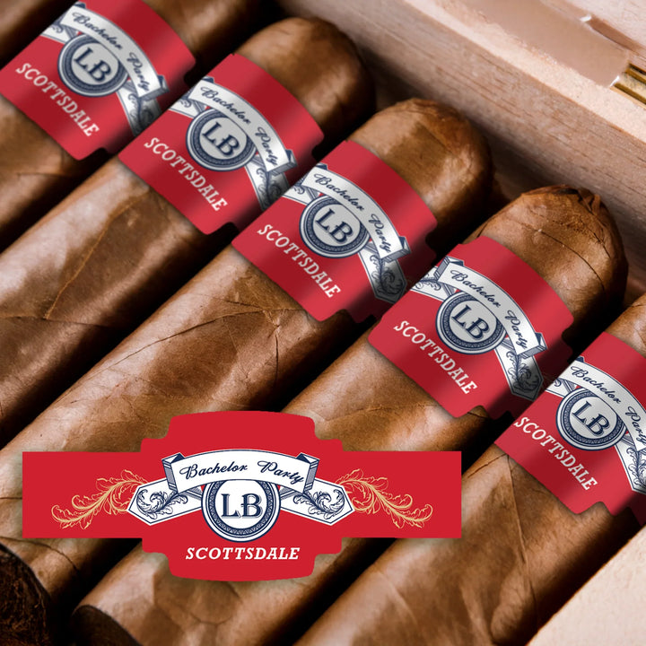 Budweiser Bachelor Party Cigar Bands