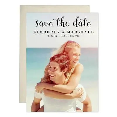 Built To Last Save The Date - iCustomLabel