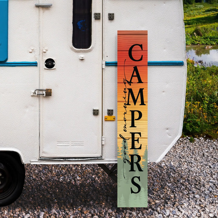 Campsite Welcome Sign - iCustomLabel
