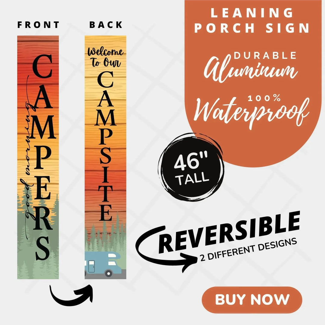 Campsite Welcome Sign - iCustomLabel