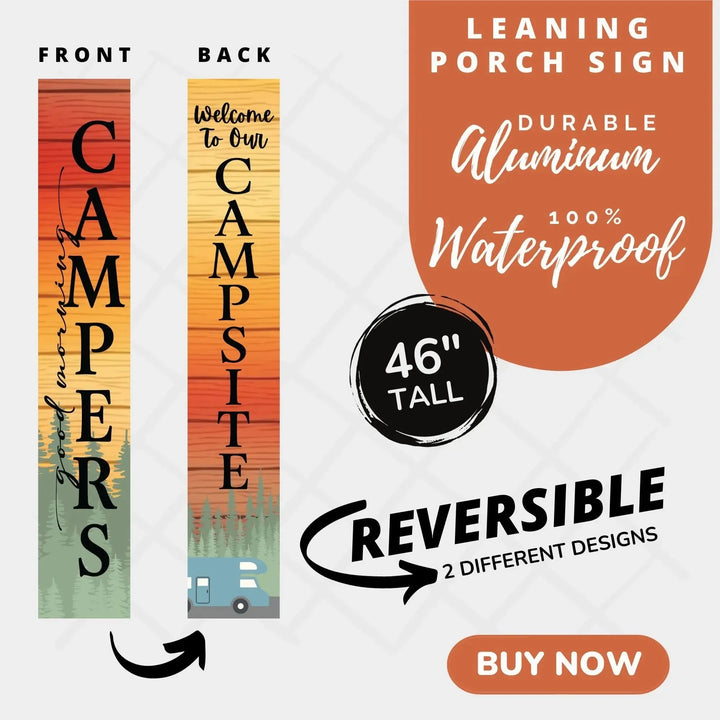 Campsite Welcome Sign - iCustomLabel