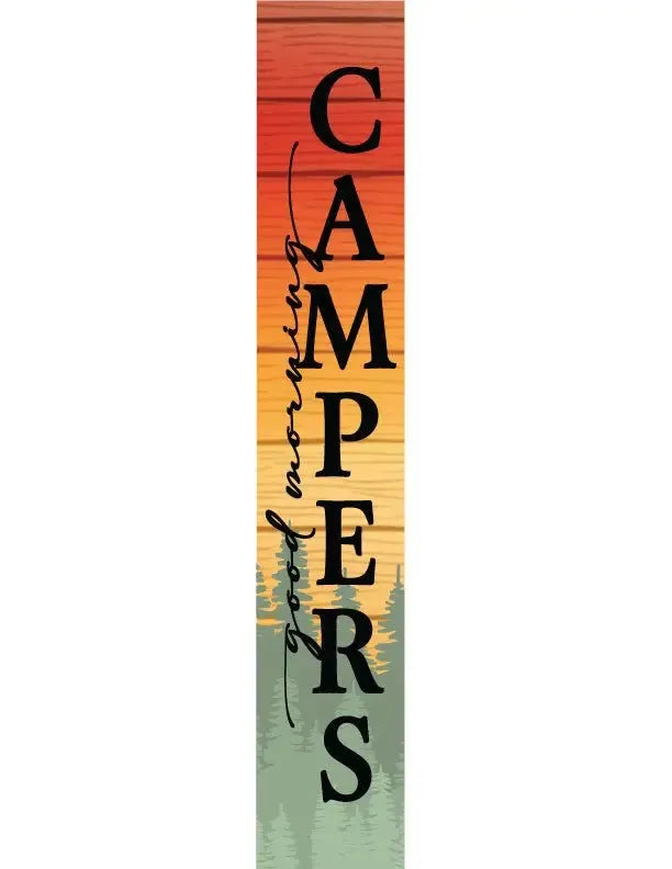 Campsite Welcome Sign - iCustomLabel