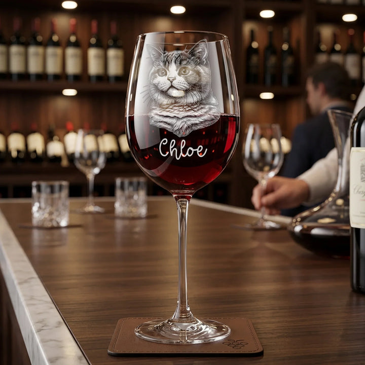 cat-photo-name-etched-stemmed-wine-glass-icustomlabel-1 - iCustomLabel