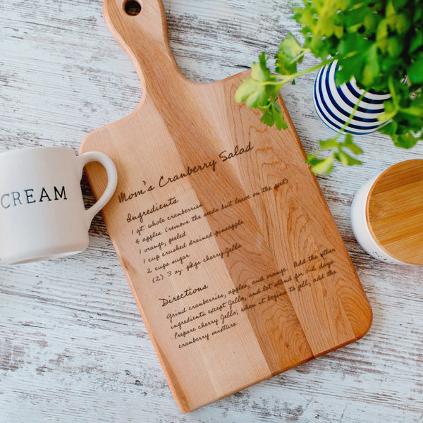 Recipe Cutting Board