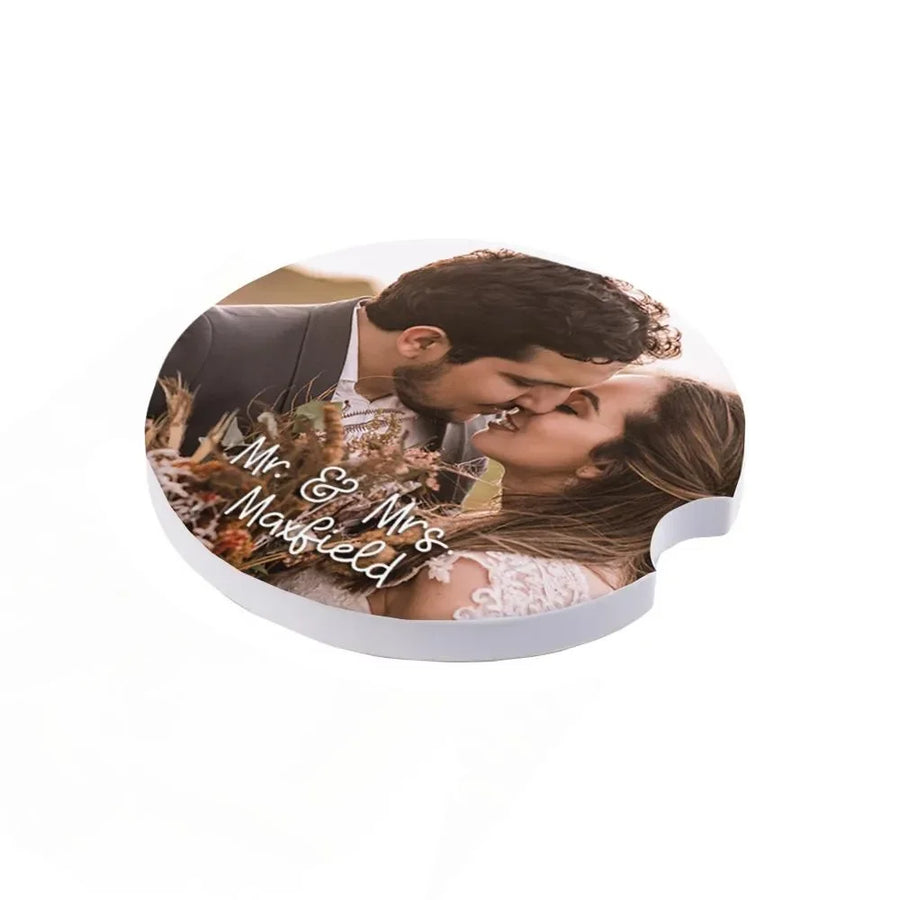 Custom Car Coasters – Personalized Auto Cup Holder Inserts – iCustomLabel
