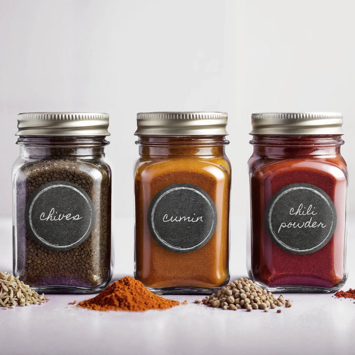 Chalkboard Spice Labels
