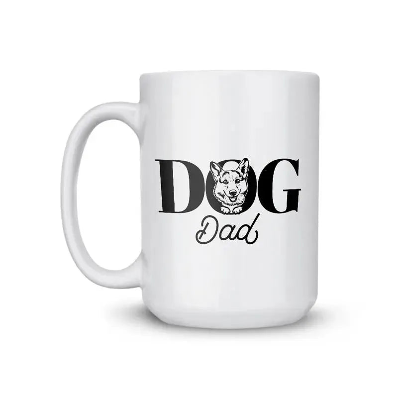 Corgi Dad Dog Coffee Mug - iCustomLabel