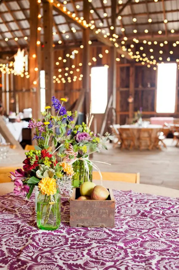wedding theme country barnyard fall