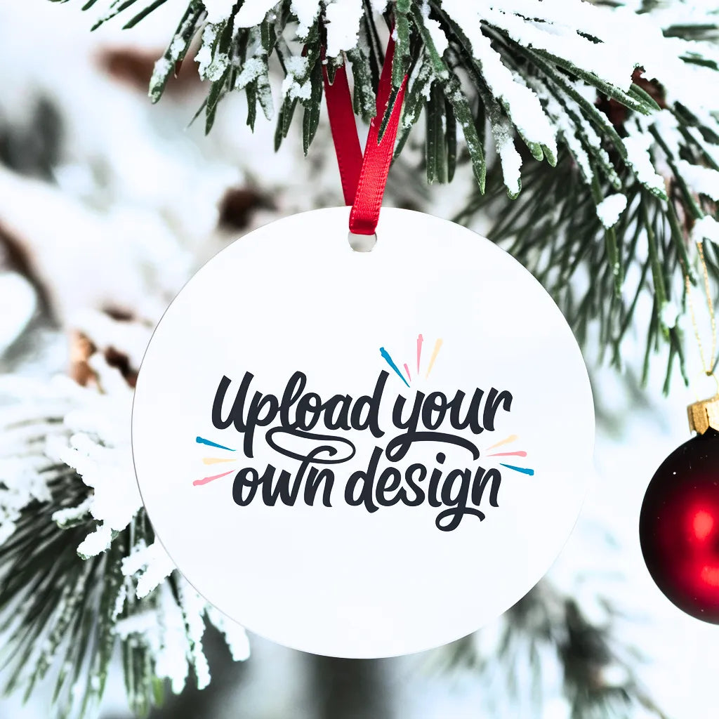 Create Your Own Christmas Ornament - iCustomLabel